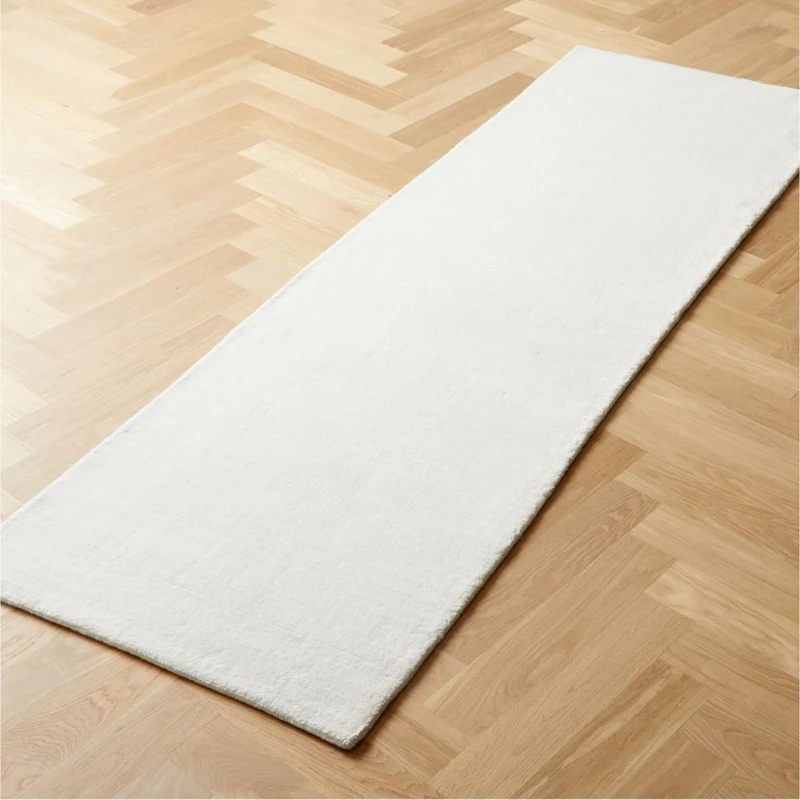 Kole Performance Nylon Ivory Runner Rug 2.5'X8' 4 Kole Performance Nylon Ivory Runner Rug 2.5'X8' - Image 2