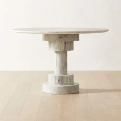 Kota Round Marble Dining Table