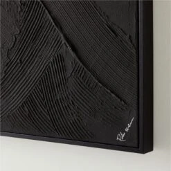 'Kuro' Wall Framed Art 36''x48'' -Nesto Store Kuro36x48ROF23