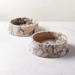 La Paloma Decorative Marble Bowl -Nesto Store LaPalomaMarbleBowlAV4SHS23