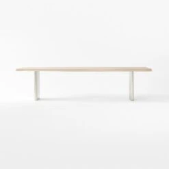 Landscape Live Edge XL White Washed Wood Dining Table 11 Landscape Live Edge XL White Washed Wood Dining Table -Nesto Store LandscapeDnTb118inSOSSS22