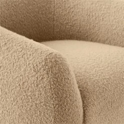 Laszlo Camel Brown Boucle Swivel Chair -Nesto Store LaszloCamelBclSwvlChairAVSSF23