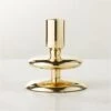 Latto Unlaquered Brass Taper Candle Holder Small -Nesto Store LattoUnlqdBrsTprHolderSmSHS23