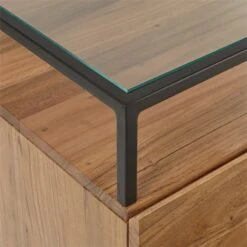 Lawson Low 6-Drawer Wood Dresser With Glass Top 17 Lawson Low 6-Drawer Wood Dresser With Glass Top -Nesto Store LawsonLowDresserAVF19