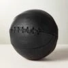 Leather Head Small Black Leather Basketball -Nesto Store LeatherHeadMnBkLtrBsktblSHF19
