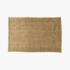 Leno Natural Handwoven Jute Area Rug 5'x8' -Nesto Store LenoNaturalJuteRugF19