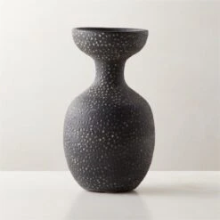 Leroi Black Terracotta Vase