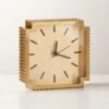 Lincoln Polished Brass Desk Clock -Nesto Store LincolnPlshdBrsDeskClockSHF22