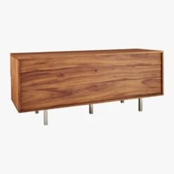 Linear Low 4-Drawer Wood Dresser -Nesto Store LinearLowDresserAV1F15