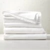 EUROPEAN FLAX™-Certified Linen White Full/Queen Bedding Set 1 EUROPEAN FLAX™-Certified Linen White Full/Queen Bedding Set -Nesto Store LinenBundleWhiteFQSHF21