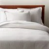 EUROPEAN FLAX™-Certified Linen Flax Duvet Cover And Shams -Nesto Store LinenFlaxFQDuvetSHS21