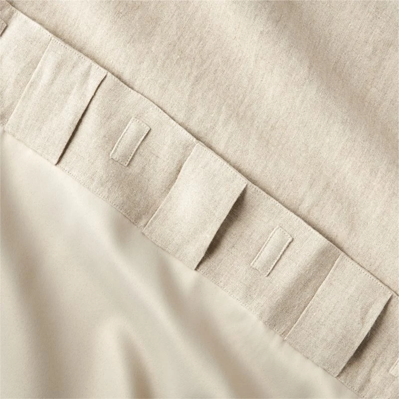 Natural Linen Blackout Window Curtain Panel 48''x84'' 7 Natural Linen Blackout Window Curtain Panel 48''x84'' - Image 5