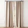 Natural Linen Blackout Window Curtain Panel 48''x84'' -Nesto Store LinenNtBkOt96CurtainPnlSHS23