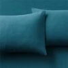 Linen Dark Teal King Pillowcases Set Of 2 -Nesto Store LinenStdPillowCsS2DarkTealSHF21
