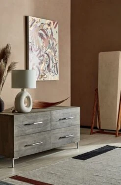 Algarve Ceramic Table Lamp 12 Algarve Ceramic Table Lamp -Nesto Store LinkGreyWashAcaciaFB20