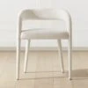 Lisette White Dining Armchair 1 Lisette White Dining Armchair -Nesto Store LisetteWtUphlstrdDnngChrSHS21 1x1 1