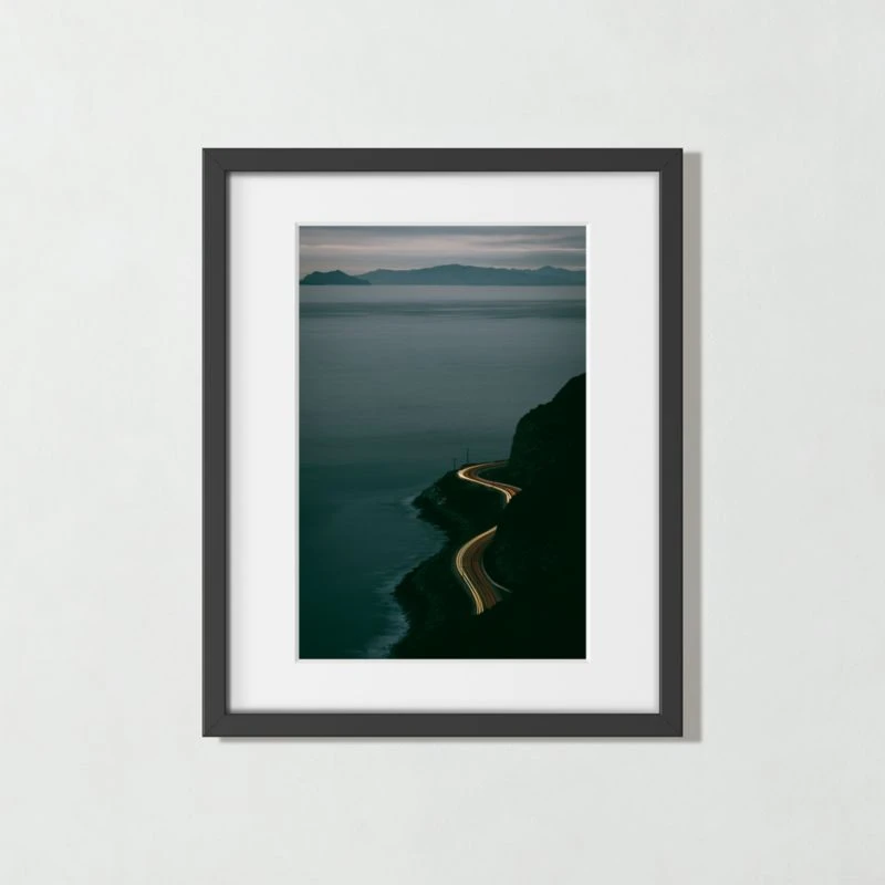 'Let's Take The Long Way Home' Photographic Print In Black Frame 17.75"x21.75" 3 'Let's Take The Long Way Home' Photographic Print In Black Frame 17.75"x21.75"