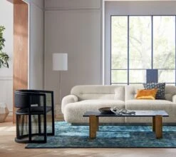 Alcide Rectangular Marble Coffee Table -Nesto Store LoganGreyBoucleSofaMR20 1