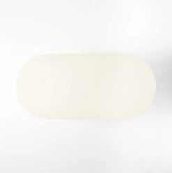 Lola White Oval Cement Dining Table 15 Lola White Oval Cement Dining Table -Nesto Store LolaWhtOvalDiningTableTOPSSS23