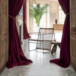 Jaxx Red Marble Side Table Short -Nesto Store LoomLeatherLoungeChairFCJL21 1x1