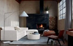 Onyx Raw Edge Stone Bowl 19 Onyx Raw Edge Stone Bowl -Nesto Store LuminWhiteLinen4PieceSectionalJL19