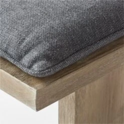 Lupine Teak Outdoor Dining Bench With Sunbrella ® Cushion -Nesto Store LupineDiningBenchAVSSS22