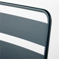 Luther Teal Metal Outdoor Dining Chair -Nesto Store LutherTealDiningChairAVSSS23