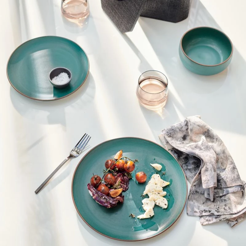 20-Piece Tilt Brushed Silver Flatware Set 4 20-Piece Tilt Brushed Silver Flatware Set - Image 2