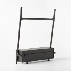 Mahogany Black Hall Tree 17 Mahogany Black Hall Tree -Nesto Store MahoganyBlkHallTreeAV3SSF22