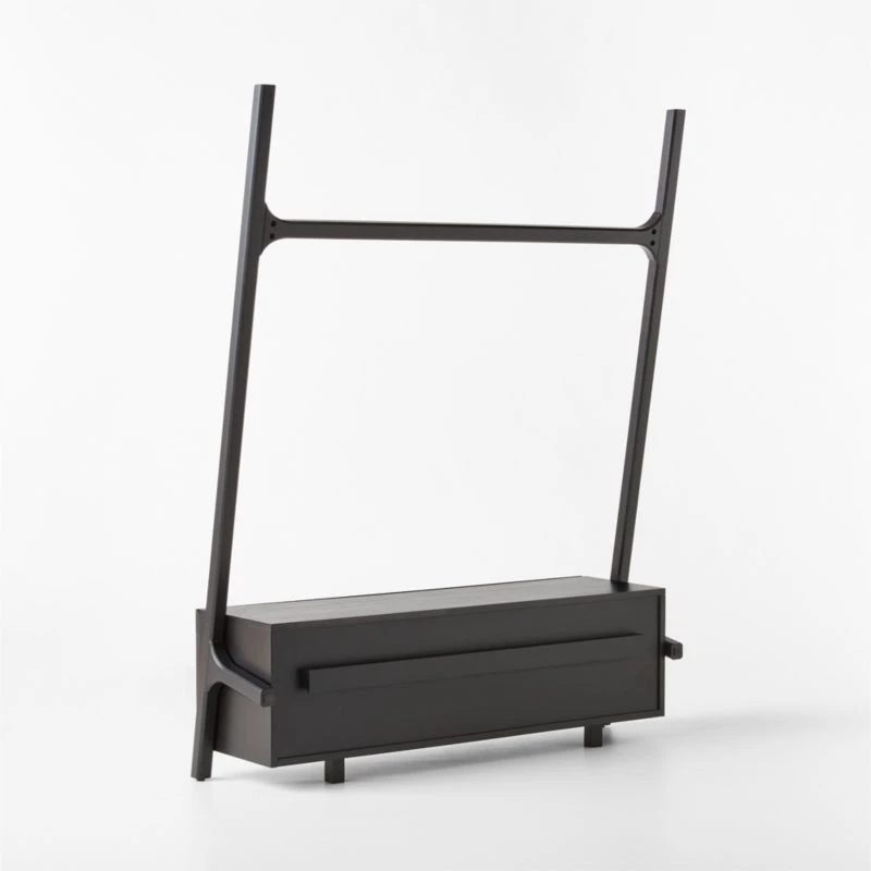 Mahogany Black Hall Tree 9 Mahogany Black Hall Tree - Image 7