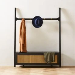 Mahogany Black Hall Tree 13 Mahogany Black Hall Tree -Nesto Store MahoganyBlkHallTreeAVSHF22