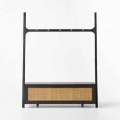 Mahogany Black Hall Tree 14 Mahogany Black Hall Tree -Nesto Store MahoganyBlkHallTreeSSF22