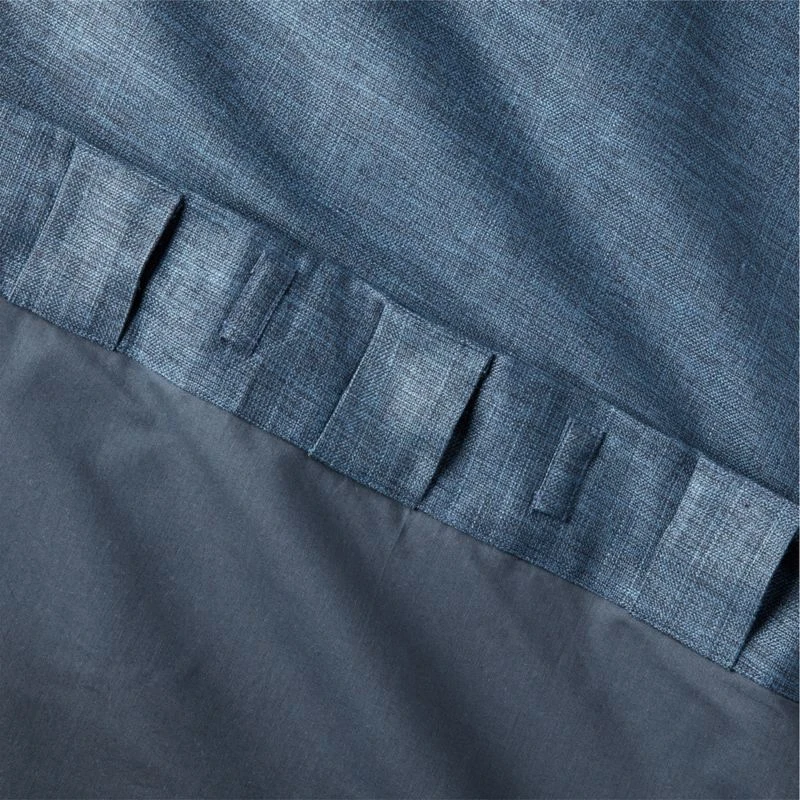 Mali Sea Storm Silk Viscose Window Curtain Panel 48''x84'' 7 Mali Sea Storm Silk Viscose Window Curtain Panel 48''x84'' - Image 5