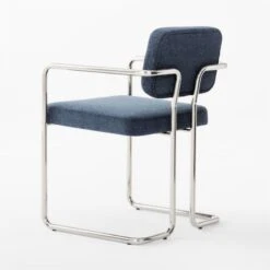 Marc Dark Blue Dining Chair 12 Marc Dark Blue Dining Chair -Nesto Store MarcDarkBlueDiningChair3QBSSF22