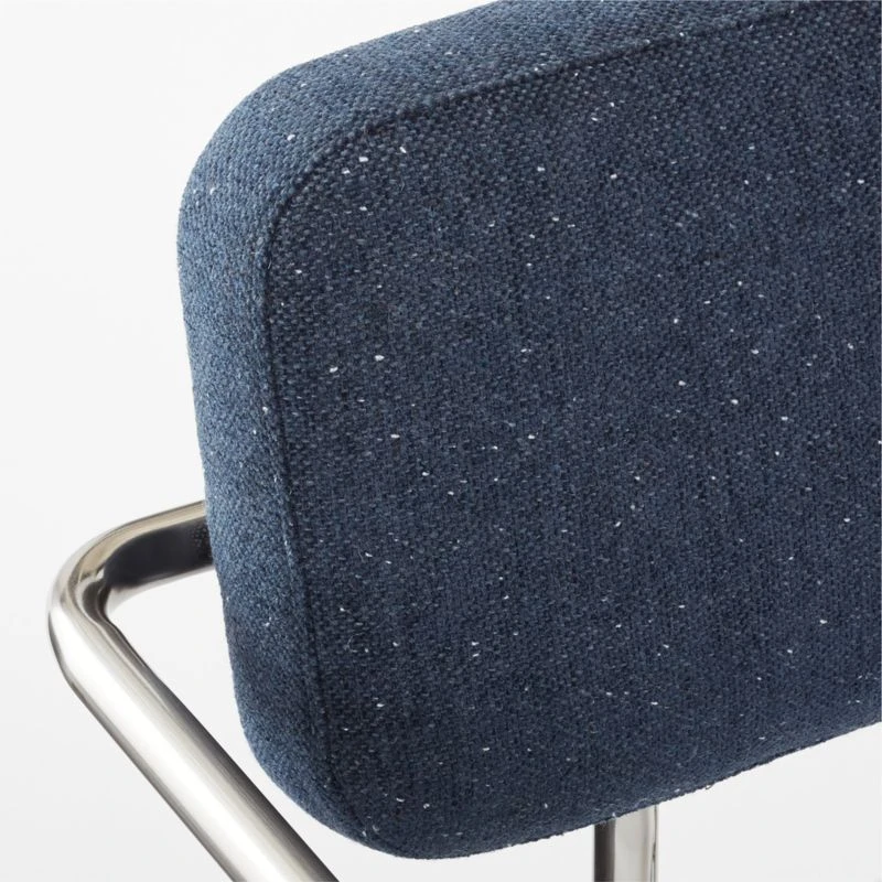 Marc Dark Blue Dining Chair 8 Marc Dark Blue Dining Chair - Image 6