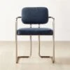Marc Dark Blue Dining Chair -Nesto Store MarcDarkBlueDiningChairSHF22