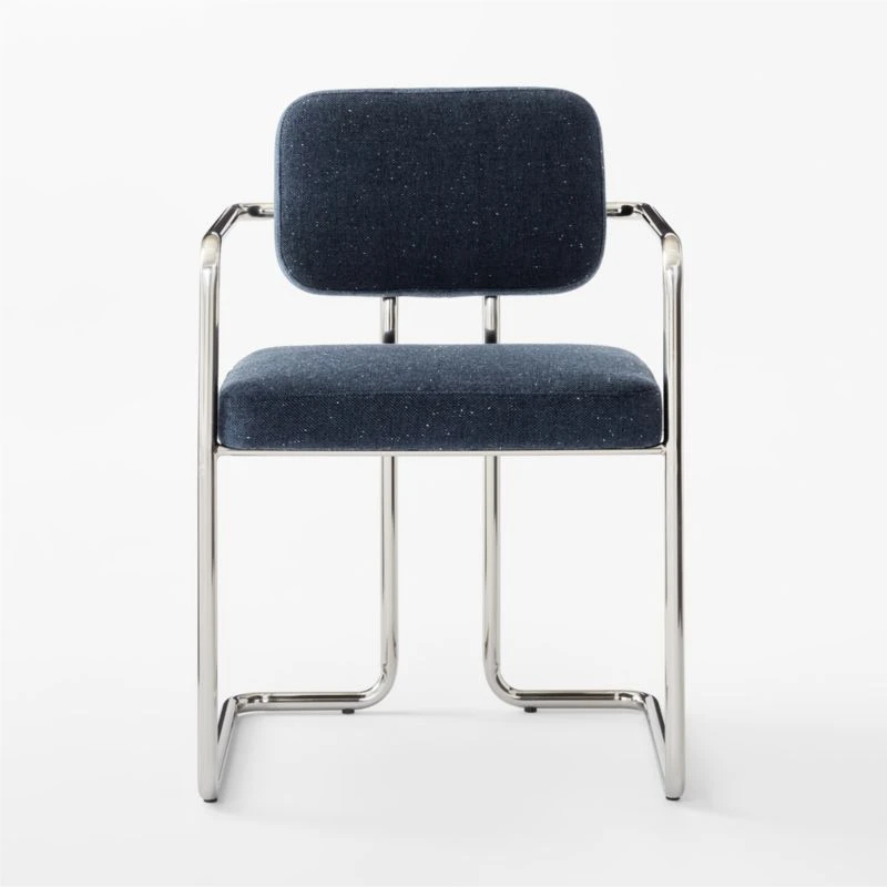 Marc Dark Blue Dining Chair 4 Marc Dark Blue Dining Chair - Image 2