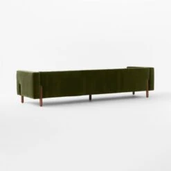 Marconi 4-Seater Tufted Green Velvet Sofa -Nesto Store Marconi4StTfdGrnVlvtSofa3QBSSF23