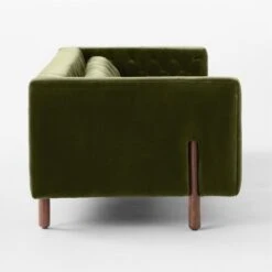 Marconi 4-Seater Tufted Green Velvet Sofa -Nesto Store Marconi4StTfdGrnVlvtSofaSDSSF23