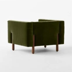 Marconi Tufted Green Velvet Accent Chair -Nesto Store MarconiTfdGrnVlvtActChr3QBSSF23