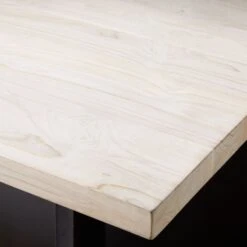 Mariana White Wash Teak Dining Table -Nesto Store MarianaWtWshTeakDnngTblAV2SHF20