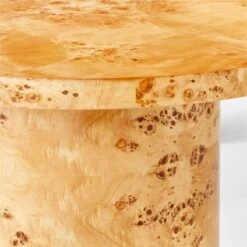 Marisa Burl Wood Desk 70'' -Nesto Store MarisaBurlwoodDeskLrgAVSSS23