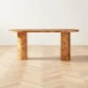 Marisa Burl Wood Desk 70'' -Nesto Store MarisaBurlwoodDeskLrgSHS23