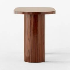 Marisa High-Gloss Walnut Wood Desk 60'' -Nesto Store MarisaHiGlossWalnutDeskSDSSF22