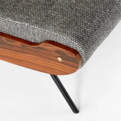 Meda Grey Wool Armless Sofa 13 Meda Grey Wool Armless Sofa -Nesto Store MedaGreyWoolSofaAVSSF22