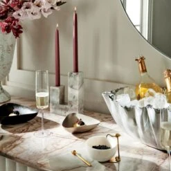 Miles Marble Serving Bowl -Nesto Store MelBowlJulietOpticFB21 1x1