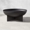 Alcante Round Black Fire Pit