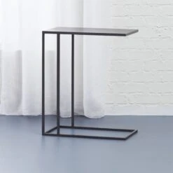 Mill Black Metal C Side Table