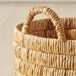 Milos Handwoven Storage Basket Medium -Nesto Store MilosBasketMediumAVSHS21
