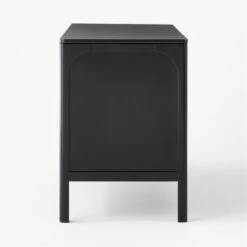 Miri 4-Drawer Black Cane Dresser -Nesto Store MiriLowDresserSDSSF21